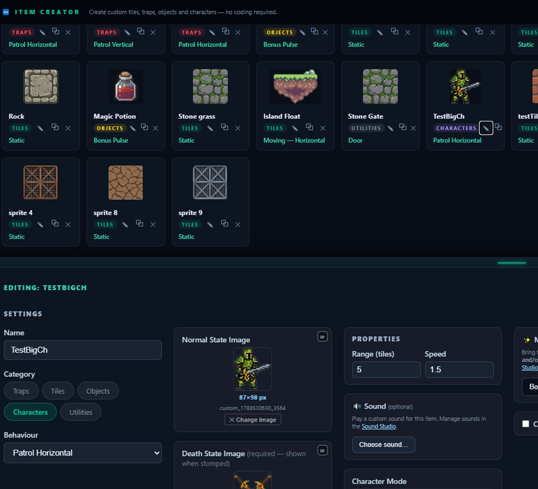 Picaboo Item Creator